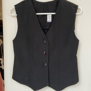 Vintage black vest